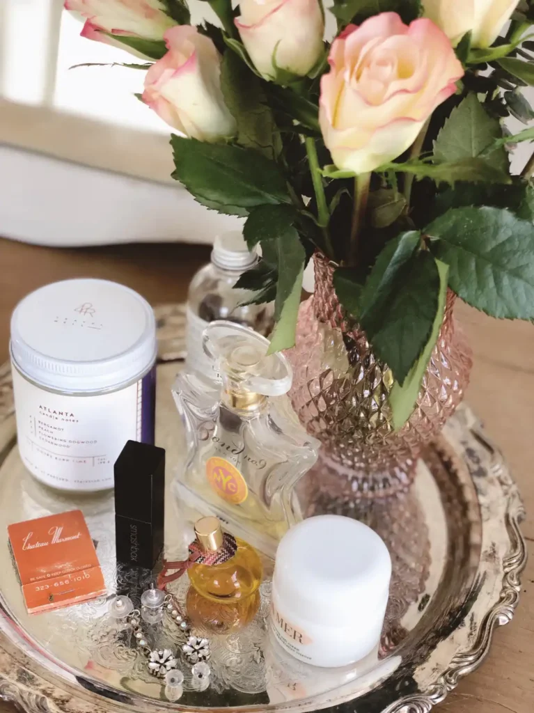 Vanity Tray Styling